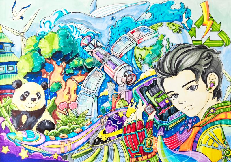 绿色低碳环保    蓝色科技赋能